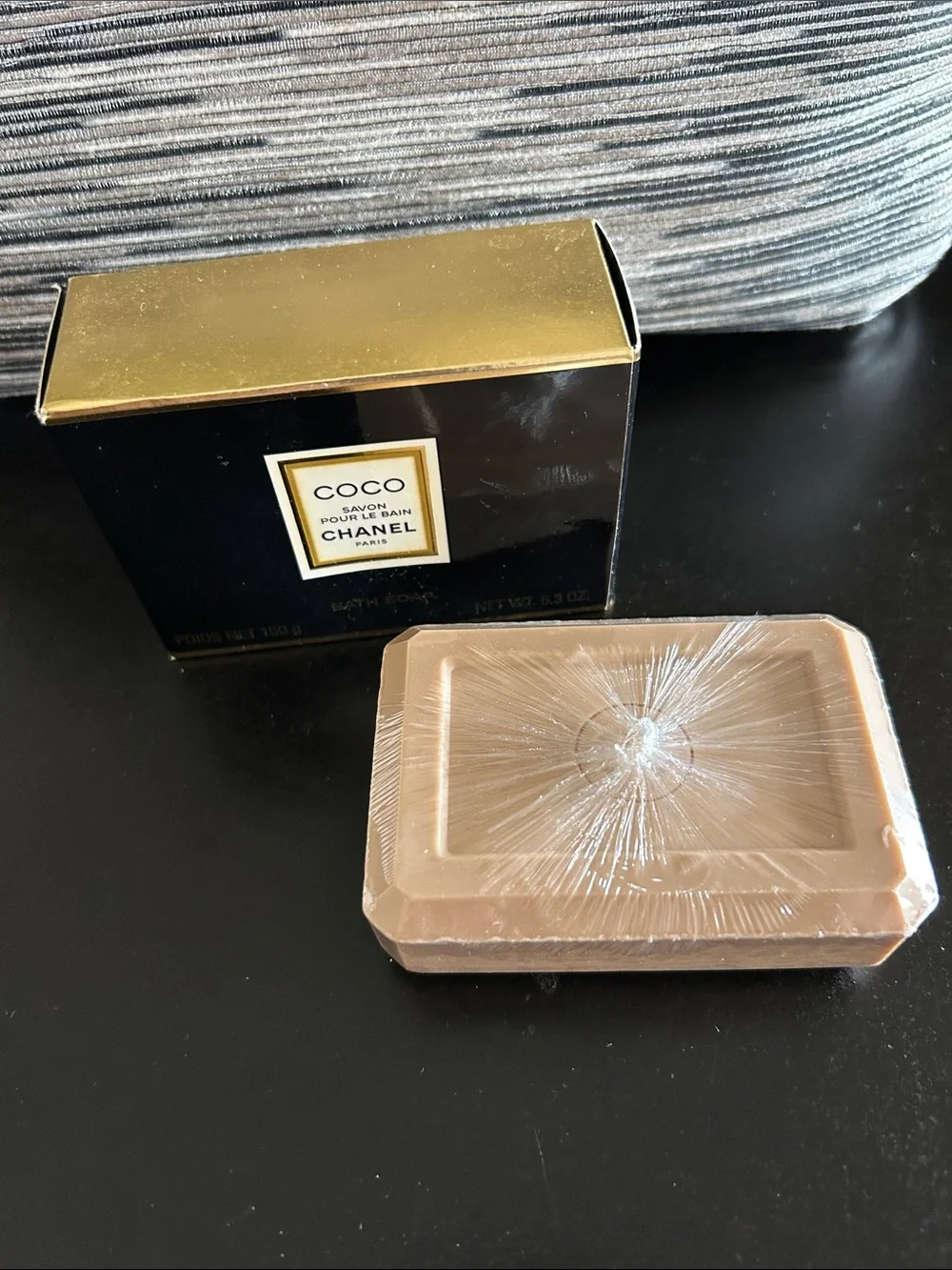 CHANEL Coco Bath Soap - Black & Gold Packaging